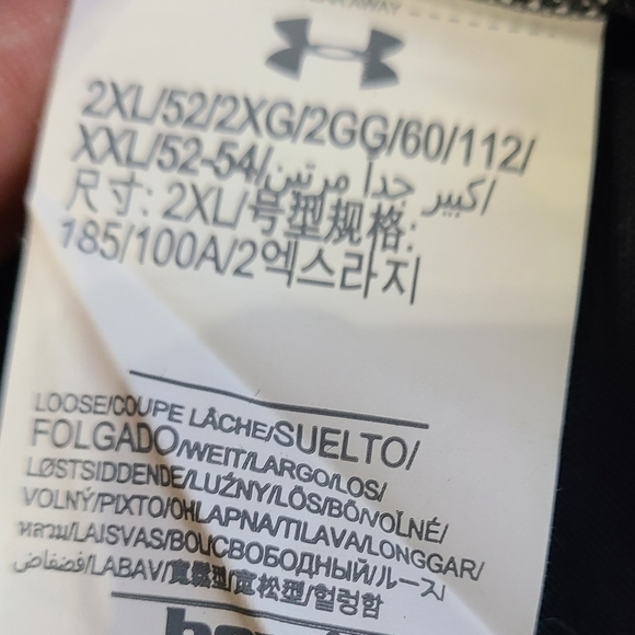 (844) Under Armour Men's Xavier University Polo Shirt, Size: 2XL Color Black - Picture 12 of 16